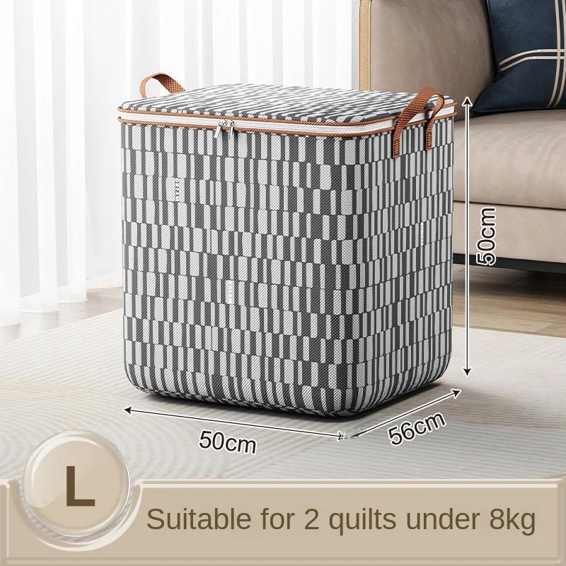 Large Capacity Storage Bag for Clothes and Quilts Foldable Dust Proof Moving Box Organizer Home Dustproof Packing Bag