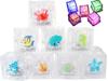 Sensory Glowing Bath Cubes Water Cube 8 Colorful Cubes