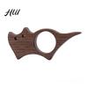 One-handed Reading Aid Wooden Thumb Bookmark for Cats Dogs Walnut Page Holder One-Handed Natural Marker Portable Book Clip Handcrafted Gift