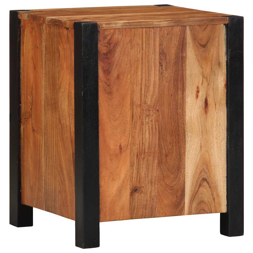 Nightstand Brown 40 x 35 x 50 cm Solid Acacia Wood