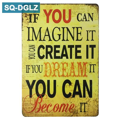 [SQ-DGLZ] Heißer NEW YORK Metall Zeichen Retro Shop Wand Dekor Vintage Metall Handwerk Wohnkultur Malerei Plaques Kunst Poster