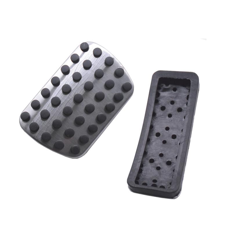 Hot Interior Mouldings Gas Accelerator Brake Pedal Cover For Mercedes Benz AMG A B GLA ML GL R W176 W245 W246 W251 W164 W166 Gas