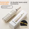 Men's Dual-Use Automatic Folding Umbrella: Windproof, Sun & Rain Protection, Customizable