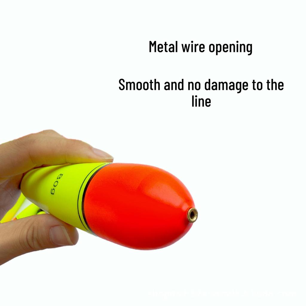 EVA Long Cast Shore Fishing Float - Bright Foam Lure for Sea Bass & Silver Carp with High Buoyancy