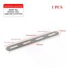 Stainless Steel Flat Corner Bracket Mending Joining Plate Repairing Fixing Connector Furniture Cabinet Shelves Straight Brace