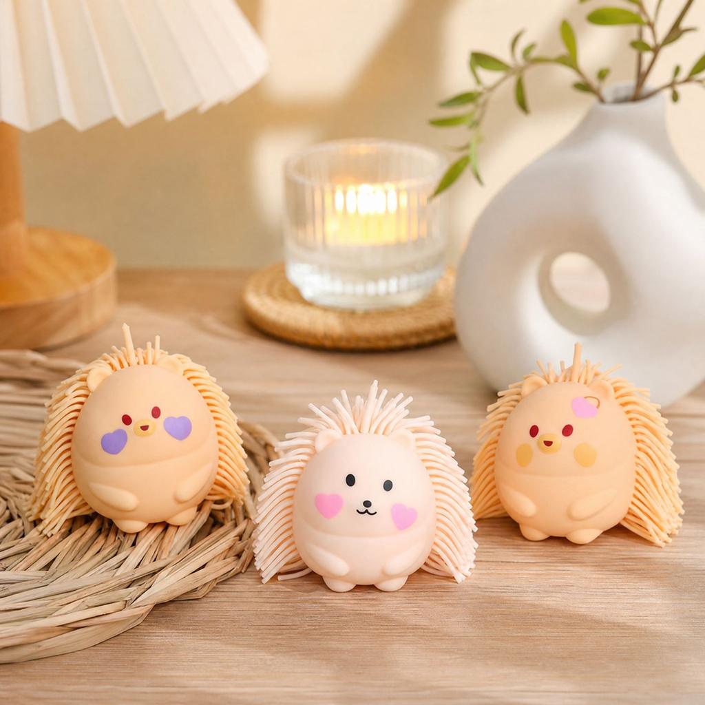 Hedgehog Toy, Sensory Toy, 3 Random Styles for Kids and Adults