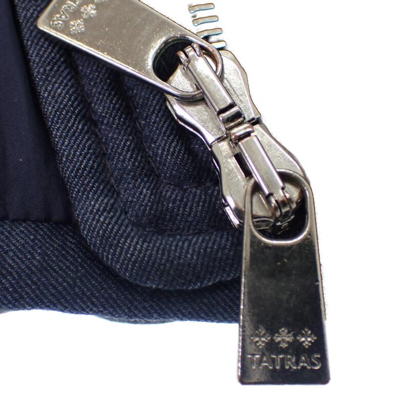 TATRAS  MTAT20A4289-D 3 Down jacket Navy wool/silk mens
