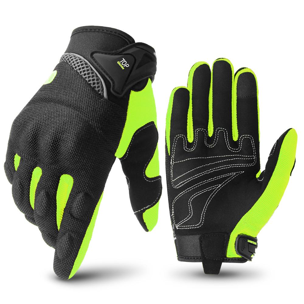 Motorcycle Gloves Summer Riding Breathable Gloves Hard Knuckle Touchscreen Motorbike Gloves Tactical Gloves For Dirt Bike Moto