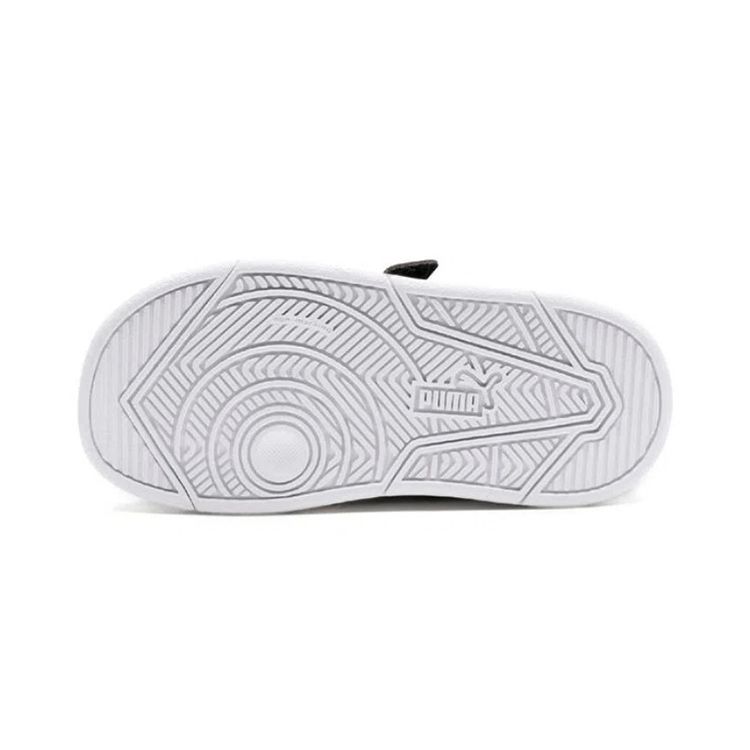 Puma Kali V Low Top Walking Shoes Baby Shoes Black White 367768-01