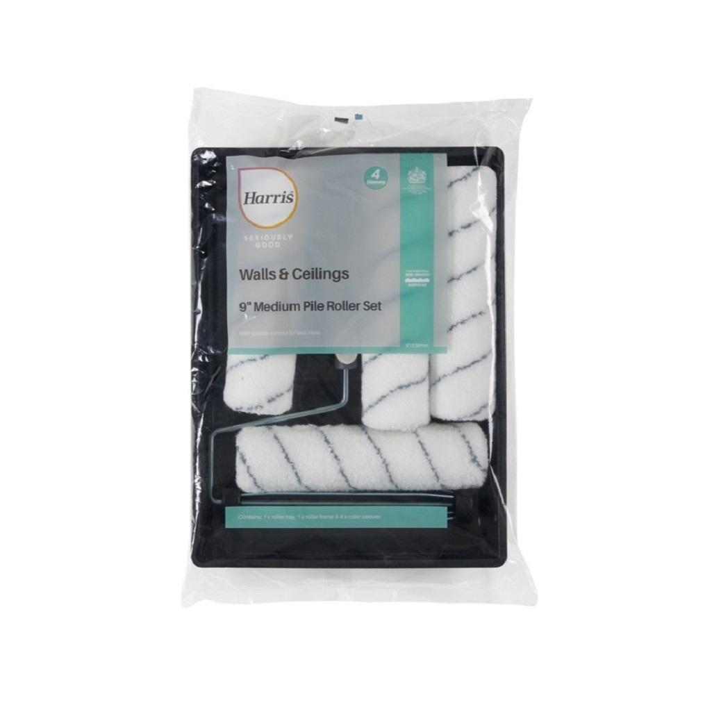 Harris Seriously Good Paint Roller Set (Pack Of 4)