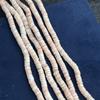 Natural Shell Heishi Spacer Beads 6mm - Smooth Polished Boho Beach Supplies for DIY Necklace & Bracelet Jewelry Making, Needlework 38cm Strand