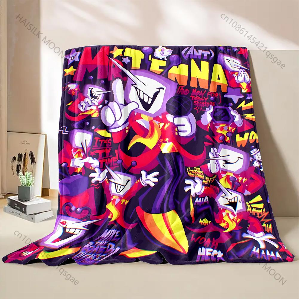 Multiple Styles TV Time Printed Cartoon Blanket Warm Soft and Comfortable Home Travel Blanket Sofa Blanket Luxury Gifts