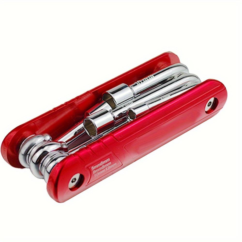 Portable Socket Wrench Universal Household Universal Hexagon Combination Set for Car and Motorcycle Maintenance Tools