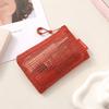 Square Transparent Storage Bag Breathable Mini Zipper Coin Purse Cosmetic Bag  Office Organization