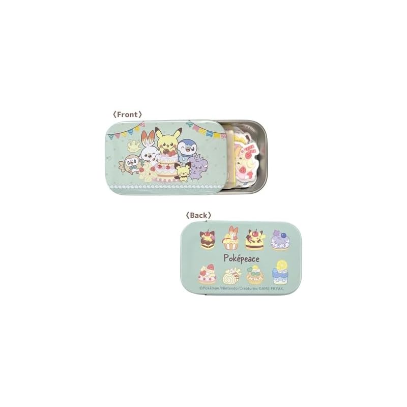 

pokemon Slide can with sticker set SS