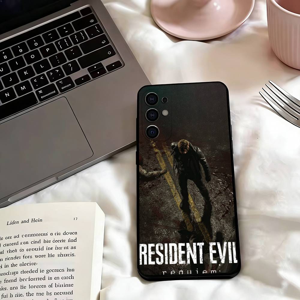 game New Resident-t  Evil R-Requiem Phone Case Black Silicone Soft For Samsung S25,S24,S21,S22,S23,S30,Ultra,S20,Plus,Fe,Lite