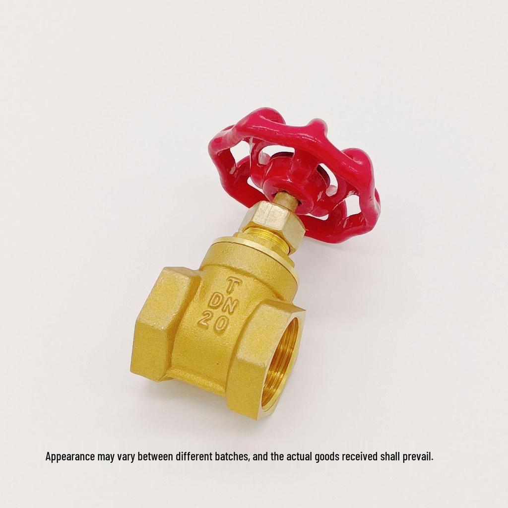 Brass Gate Valve: 4-50mm Options for DN15-40 Tap and Main Water Lines
