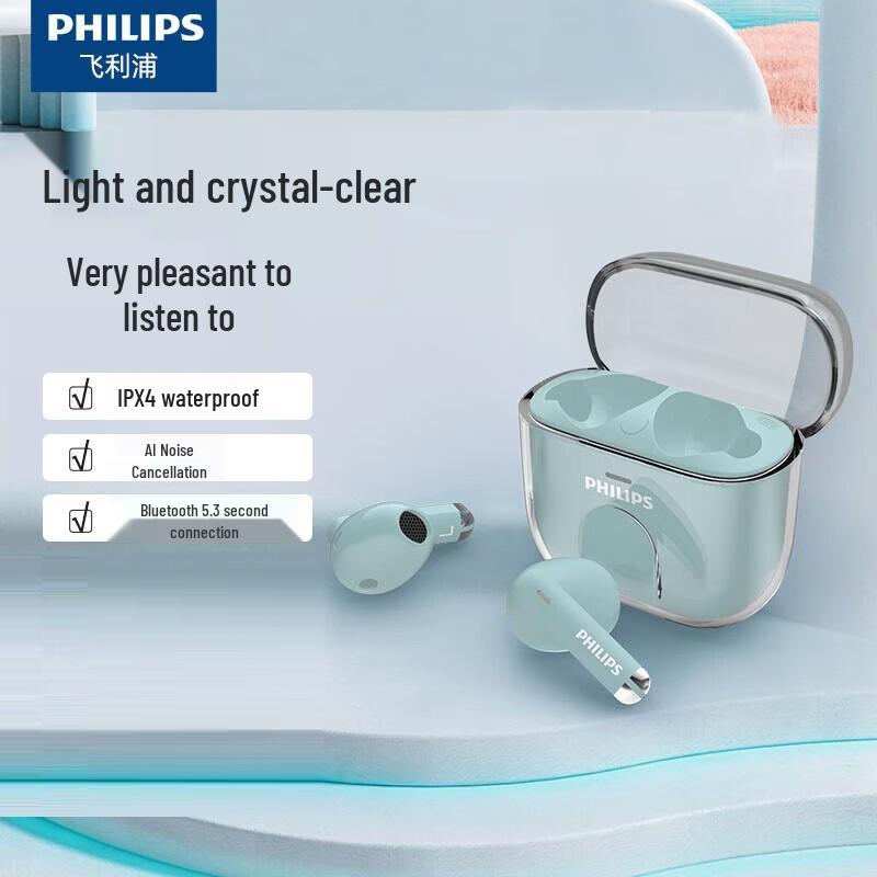 

Philips TAT1158 True Wireless Bluetooth Earbuds
