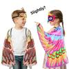 Kids Costume Accessory With Wings And Sewn Details For Holiday Celebrations