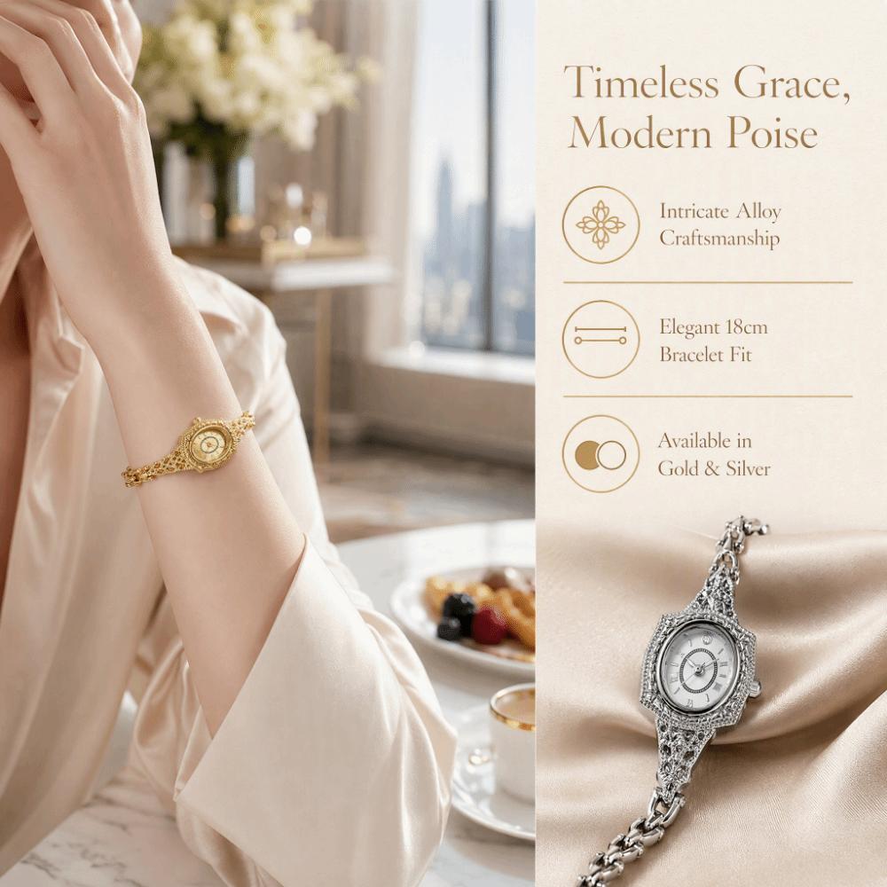 Luxury Ladies Watch Vintage Women's Watch Minimalist Fashion Wristwatch Casual