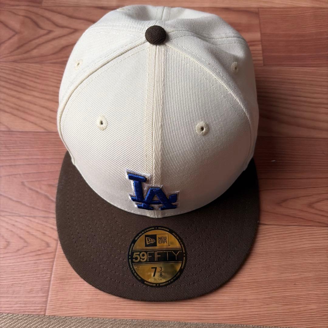 Used Good Condition New Era 59FIFTY LA Dodgers Cap 7 3/8