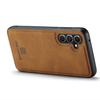DG.MING For Samsung Galaxy A16 5G/A16 4G Case PU Leather Covered PC+TPU Hybrid Phone Shell