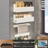 Magnetic Wall-mounted Kitchen Storage & Spice Rack
