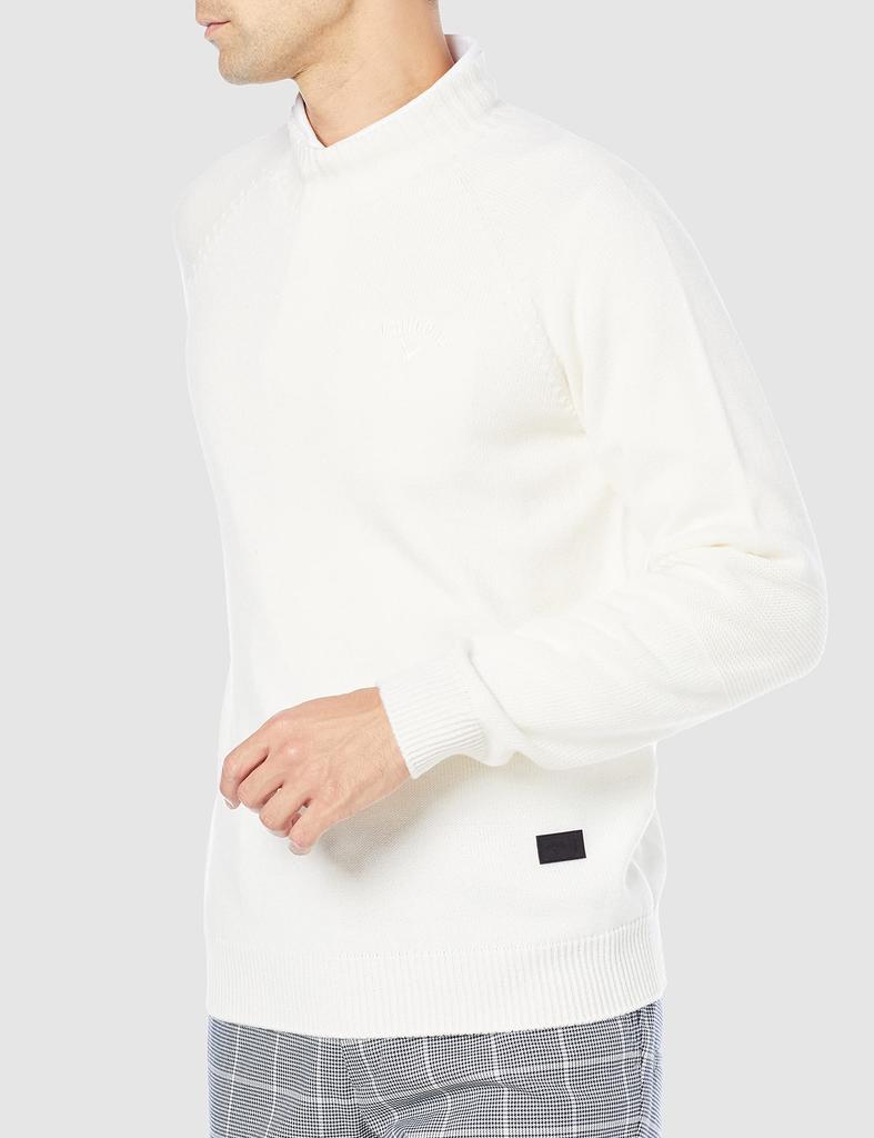 Callaway High Neck Knit Sweater for C21218110 Size L Men's (Wholegarment) Golf, 1030_White,