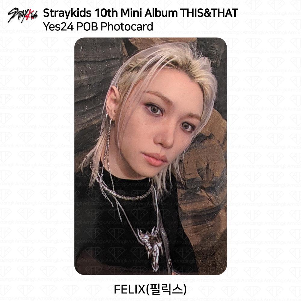 Stray Kids SKZ 10th Mini Album THIS & THAT Yes24 POB Photocard