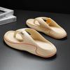 Infradito da uomo estive pantofole morbide da uomo scarpe casual da spiaggia per esterni scarpe da casa per il bagno