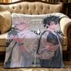 anime L-Link Click-k Throw Thick Comfort Flannel Quilt, Multi-scene Use Indoor Outdoor Daily Nap