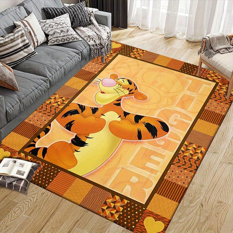 1pz Tappeto con Personaggi dei Cartoni Animati Tappeto Area Tappeto Antiscivolo Lavabile a Mano Tappetino per Pavimento Adatto per Soggiorno Camera da Letto Decorazioni per la Casa Decorazioni per la Stanza