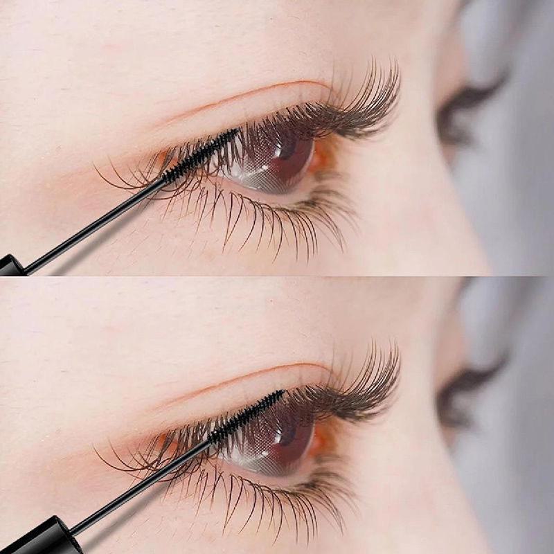 MJgigi Thin Head Mascara: Long, Thick, Fixed Curl, No Smudge, Lengthening Makeup.