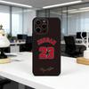 M-Michael J-Jordan MJ Phone Case For iPhone 17, 16,15,14,13,12,11 Plus,Pro Max, Others Soft Black Cover