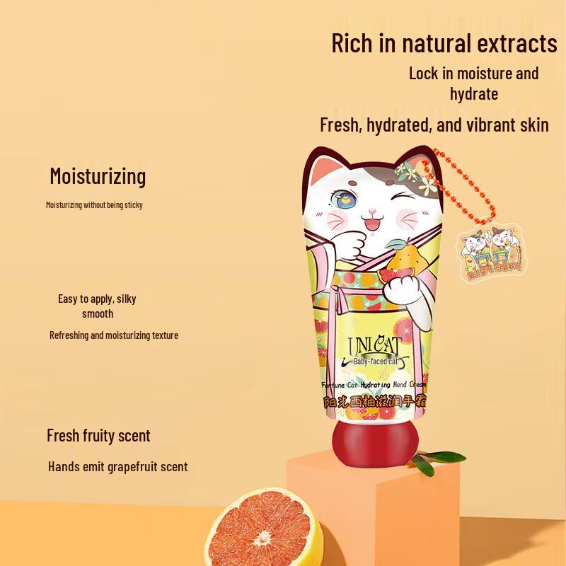 UNI CAT Sunlight Grapefruit Hand Cream