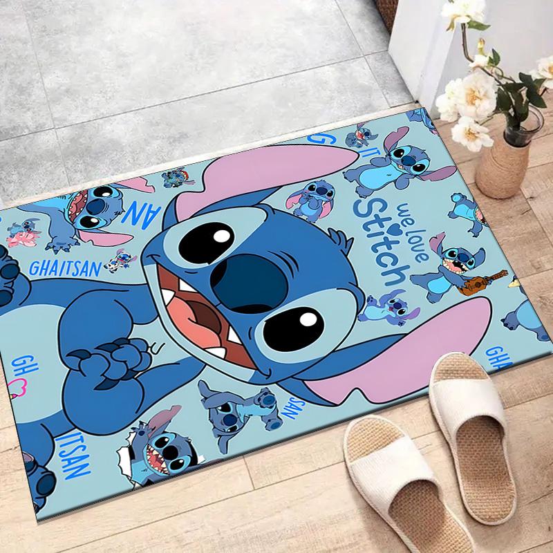 1pc S-Stitch Design Printed Area Rug Carpet for Bedroom Living Room Home Decor Rugs Mat Non Slip Mat Rug for Bedside