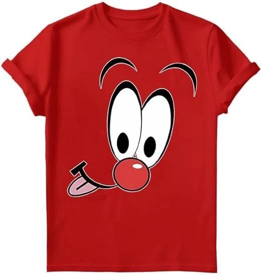 

Funky Comedy Face Red Nose Day 2026 T-Shirts Boys Girls Adult T Shirt Top #RD 160