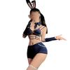 Sexy lingerie sexy bunny hot police uniform free crotch cosplay flirting uniform fun suit