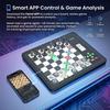 Set da Scacchi Elettronico Adattivo AI Gioco e App con Scacchiera Computerizzata, Scacchiera Intelligente, Gioco da Tavolo Set da Scacchi, Ottimo Partner per Giocare e Allenarsi