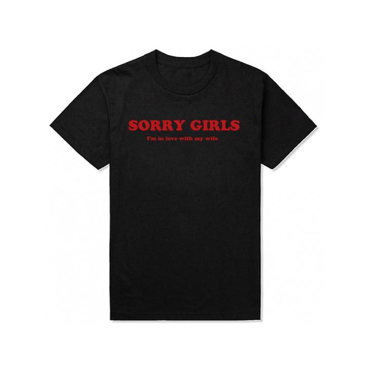 Funny Sorry I'M In Love With My Wife T Shirts Men Cotton Humor Streetwear Tee Shirt Short Sleeve Unisex Loose Clothing