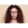 Full Rim Oval Brown Smartbuy Collection Betty Cp146c Fashion Unisex Eyeglasses