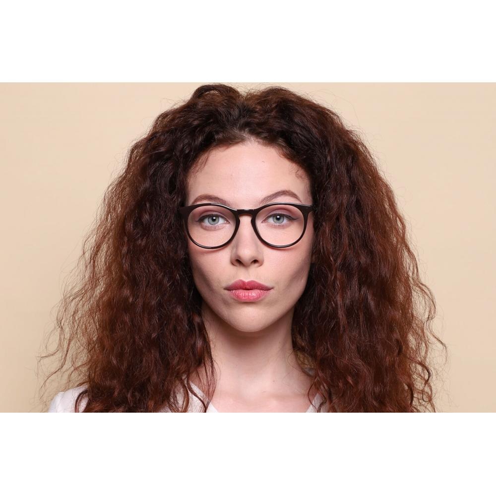 Full Rim Oval Brown Smartbuy Collection Betty Cp146c Fashion Unisex Eyeglasses