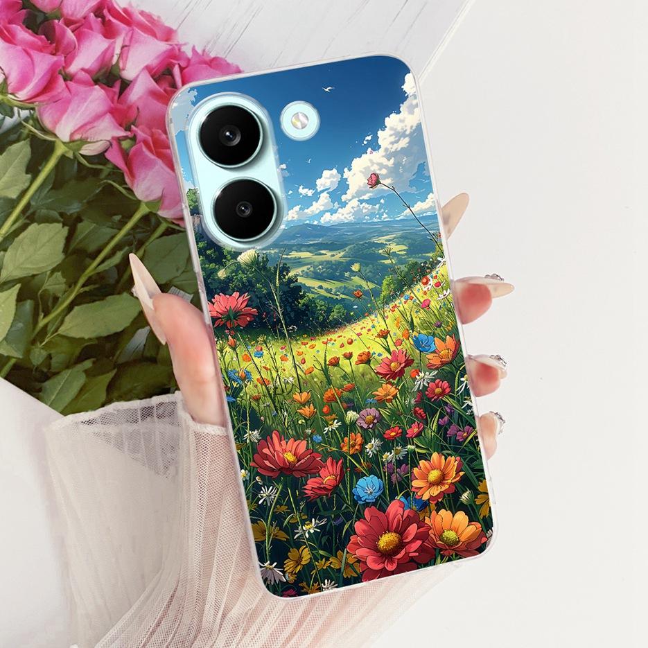 For Xiaomi Poco X8 Pro 5G Case Cute Love Heart Painted Cover Soft Slim Phone Case For Xiaomi Poco X8 Pro Max PocoX8 Pro 5G Shell