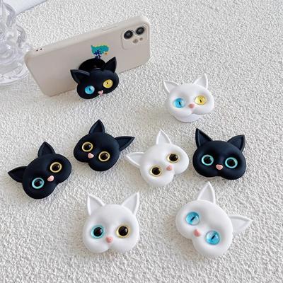 Supporto per telefono con sacca d'aria Anello da dito per cellulare 3D gatto INS coreano Accessori per telefono cellulare per Iphone