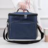Borsa per il Pranzo Grande Capacità Tasche Multiple Tessuto Oxford Isolante Porta Pranzo per Ufficio