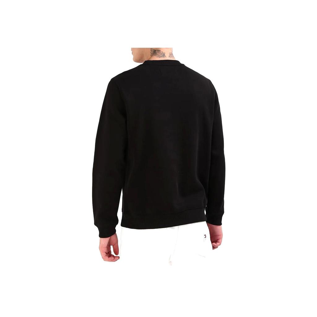 Calvin Klein Letter Round Neck Long Sleeve Sweatshirt Men Sweatshirt Black J30J326034-BEH