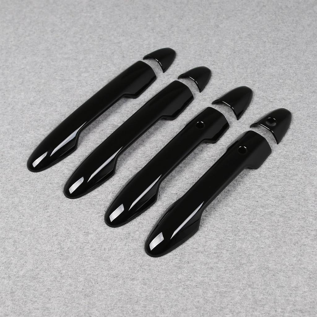 RUIQ Outer Door Handle Covers for the New Honda Freed GT Series Full-Cover (Piano Black)