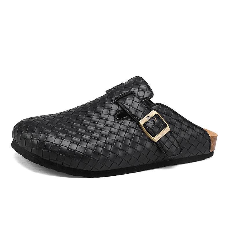 Unisex Style BK007 Clog Mule Sandals Closed Toe Slip On Garden Beach Shoes Anti Slip Lightweight Casual Summer Footwear summer