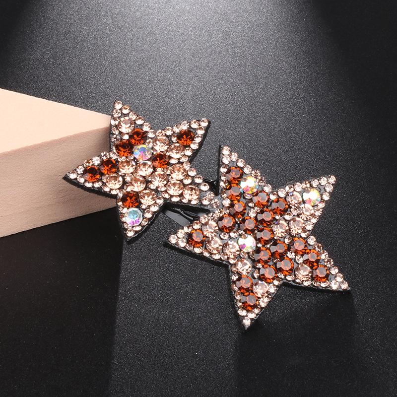 

Заколка для волос с пентаграммой, BB-зажим со звездой, заколка для головного убора