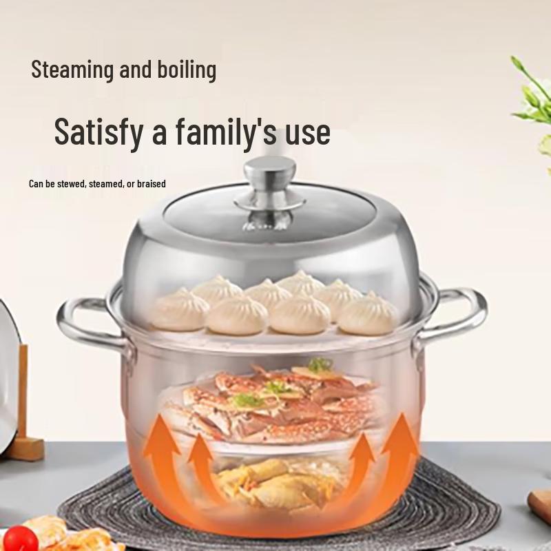 Zhang Xiaoquan Yu Feng Stainless Steel Steamer Pot